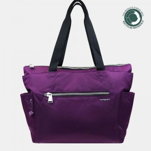 Hedgren Margaret Sustainably Made Tote Tassen Dames Paars | DOE8327FA