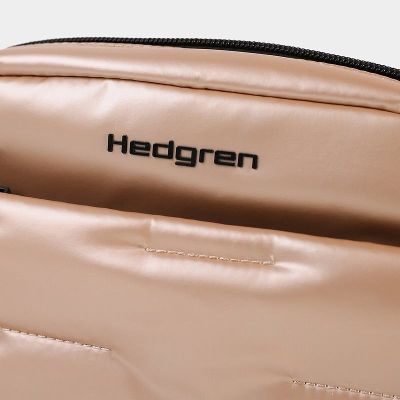 Hedgren Cozy Schoudertassen Dames Beige | ATS3460CI