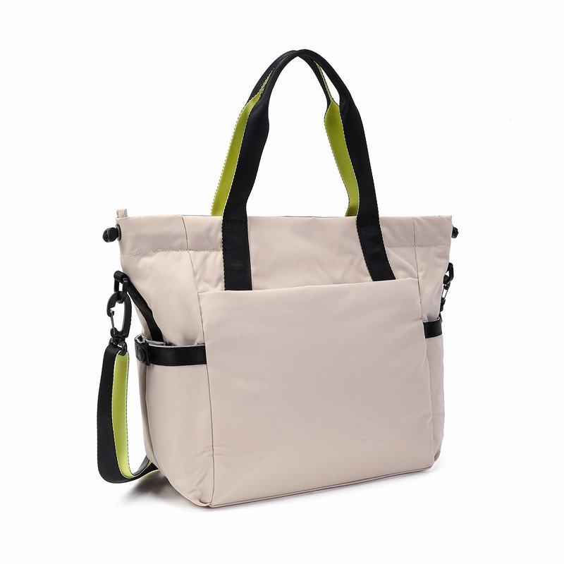 Hedgren Galactic Tote Tassen Dames Beige | PFE8758PT