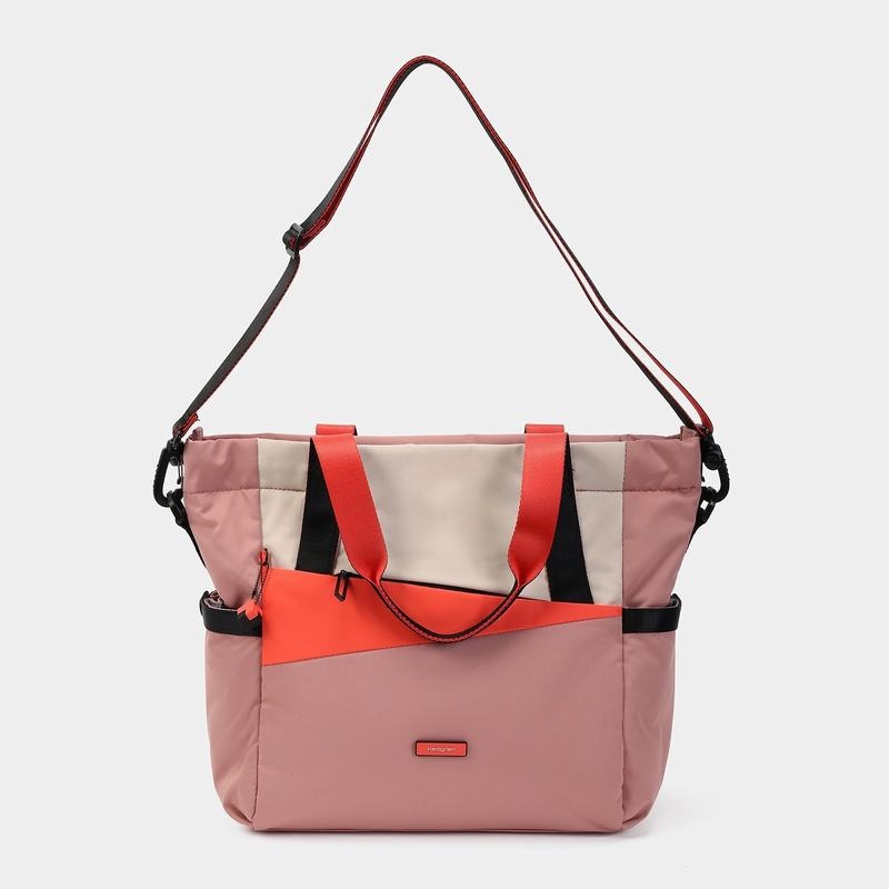 Hedgren Galactic Tote Tassen Dames Roze Oranje | DVM8438ZQ