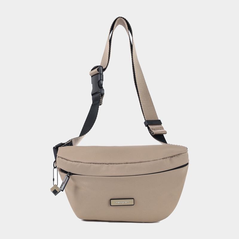 Hedgren Halo Heuptas Dames Grijs Beige | YBD827CS