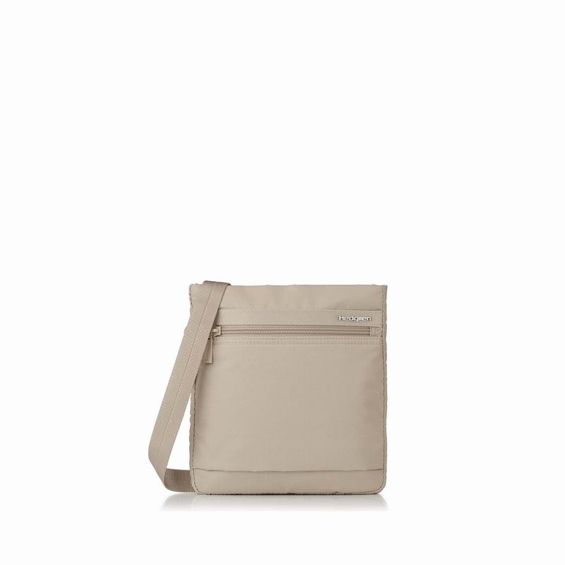 Hedgren Leonce Schoudertassen Dames Beige | ZDR7454PT