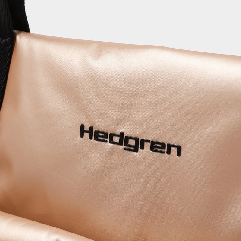 Hedgren Puffer Tote Tassen Dames Beige | HNK430DV