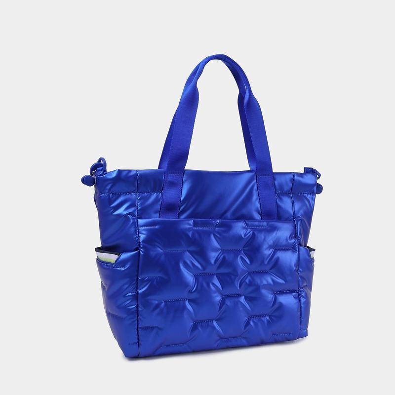 Hedgren Puffer Tote Tassen Dames Blauw | DFW7737MF