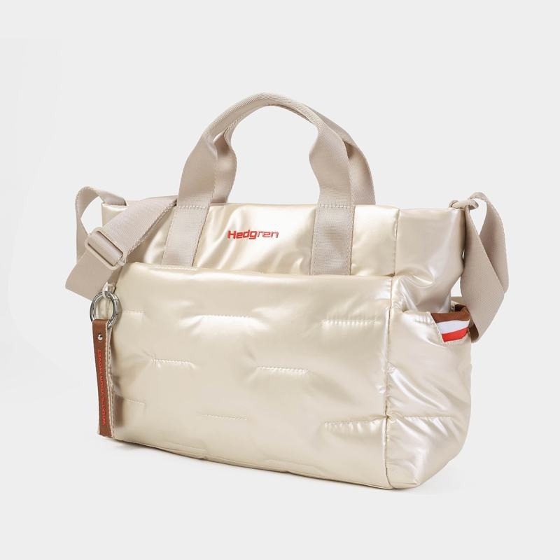 Hedgren Softy Handtas Dames Beige | HNF1560SW